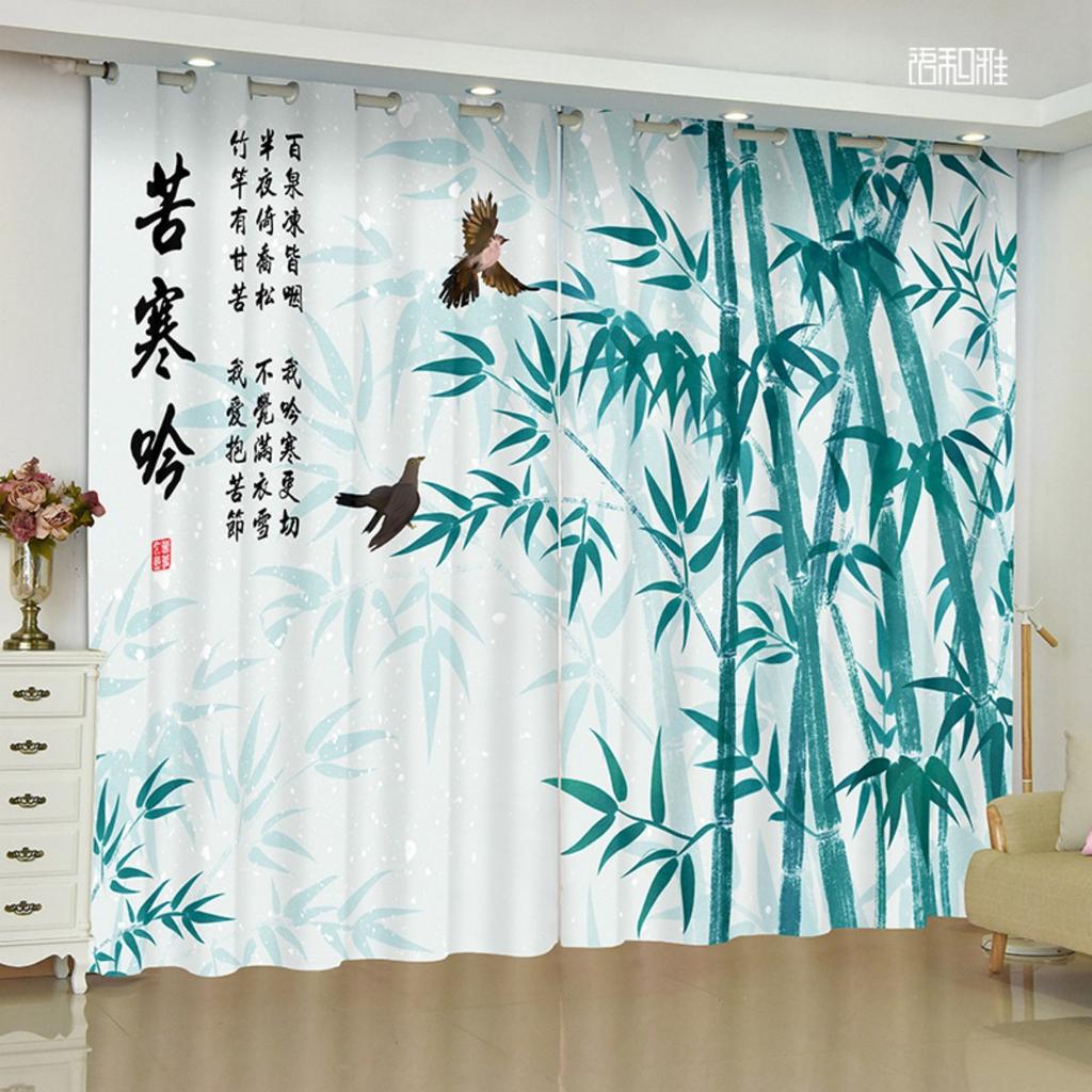 Китайская традиционная культура, птица, цветок, оконные шторы для детей, спальни, гостиной, зала, кухонный декор, шторы, жалюзи