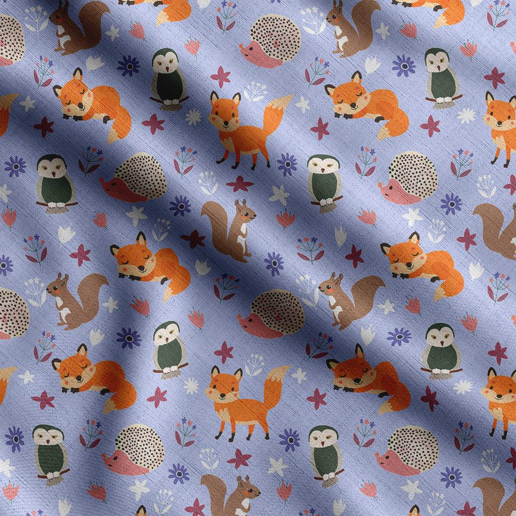 Soimoi Llama Alpaca Print,  Cotton Cambric, Quilting Fabric Sold by The Yard 42 Inch Wide, Medium Weight Cotton Fabric, Sewing  Supplies,