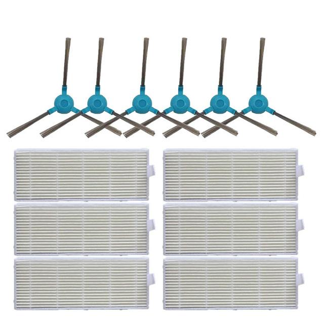 Совместимо для Cecotec Conga 1290 / 1390 / 1590 Робот-пылесос Запасные части Роликовая щетка Тряпка Насадка для швабры Ткань Hepa-фильтр