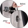 Black Steel Car Door Lock Latch Protect Cover For Ineos Grenadier -25