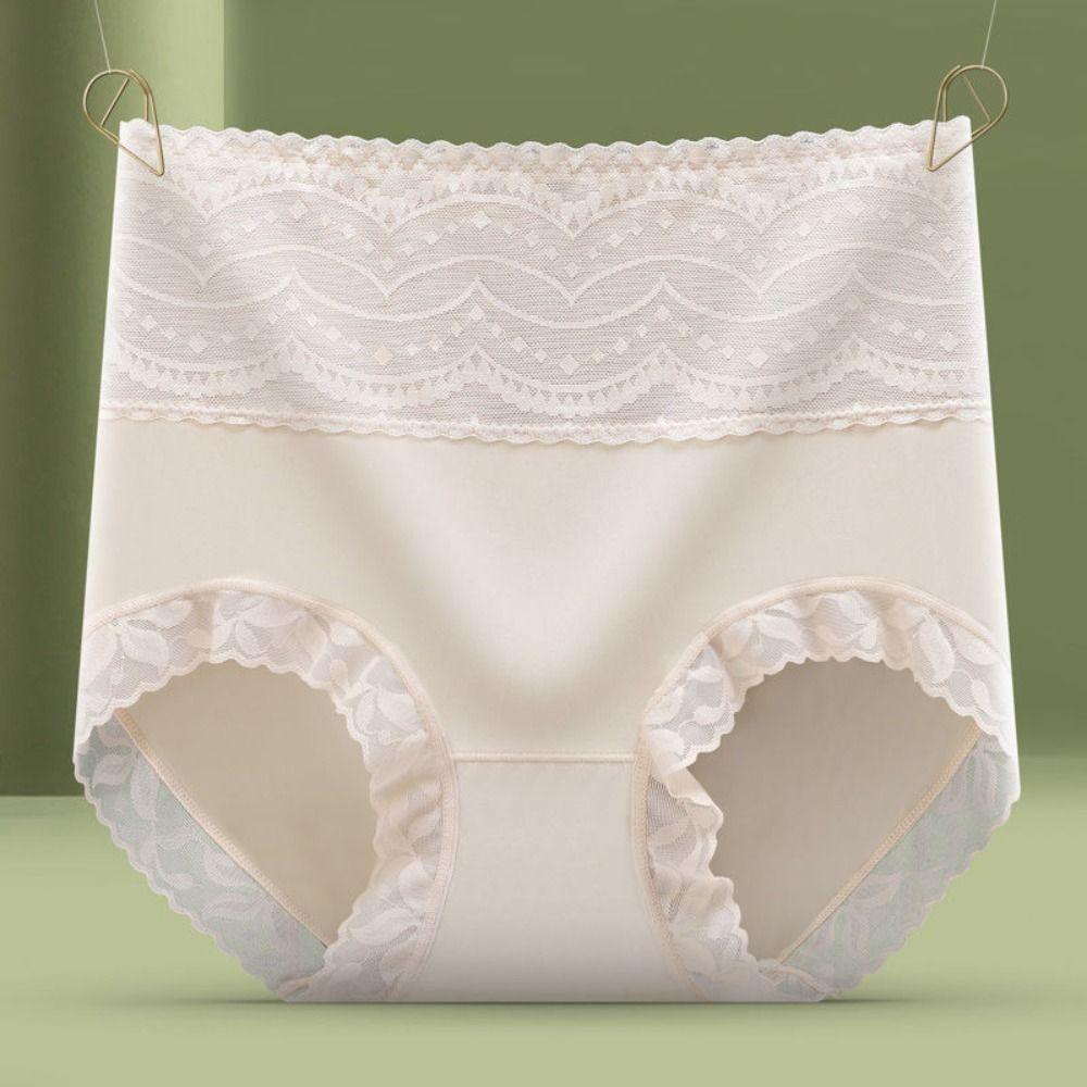 Высокая талия кружевные бесшовные трусы тонкие утягивающие трусы дышащее корректирующее белье для живота женское