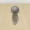 Ancient Style Headwear Thai Headdress Ancient Hanfu Headwear Gold Metal Hair Sticks Umbrella Pagoda Dai Style Hair Clip