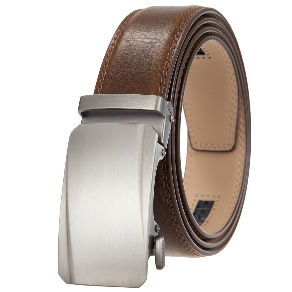 1шт стильный и простой ремень с автоматической пряжкой, мужской ремень, ремень Ly36-35353-1