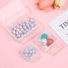 Clips Boxes Plastic Storage Box Pill Storage Supply Jewelry Diamond Container Craft Bead Holder