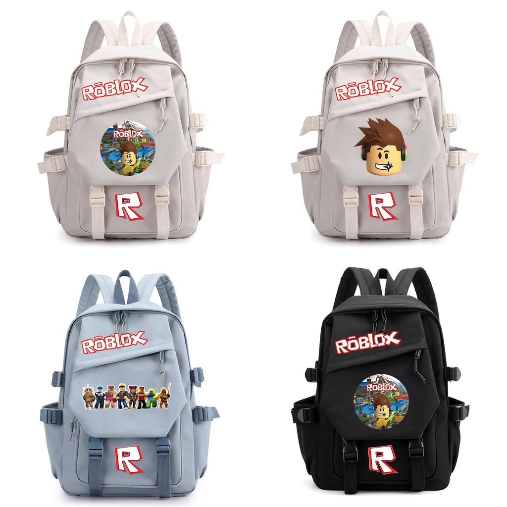 Рюкзак Roblox для подростков из Оксфордской ткани, повседневная школьная и дорожная сумка