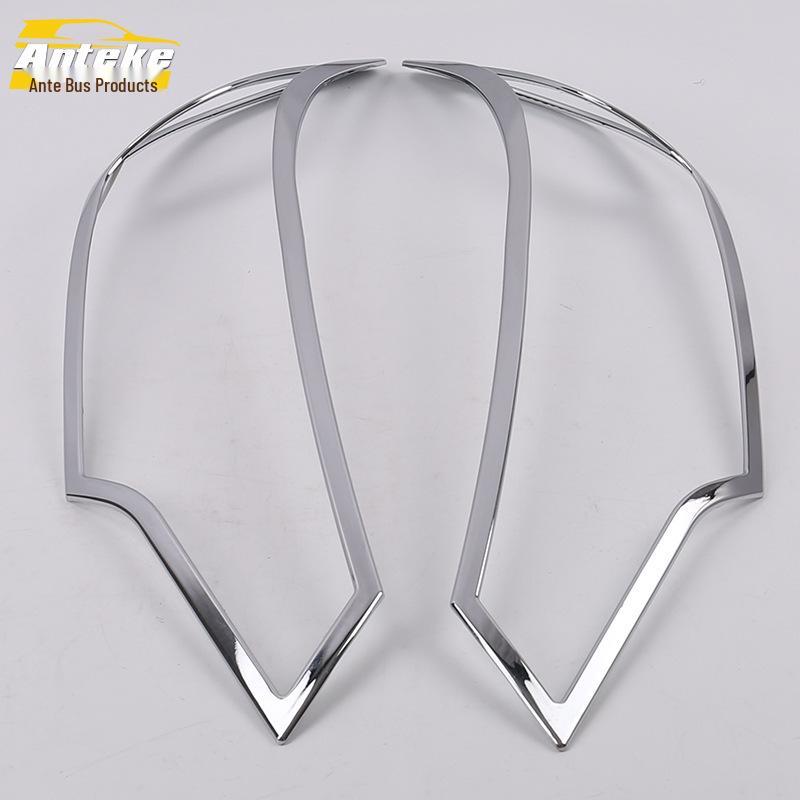 Fits 14 Models: Electroplated Headlight Frame Cover, Decorative Sticker for Fit Car Accessories