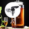 Beverage Dispenser Spigot Juice Container Spout Drink Faucet Wine Barrel Tap for Fridge