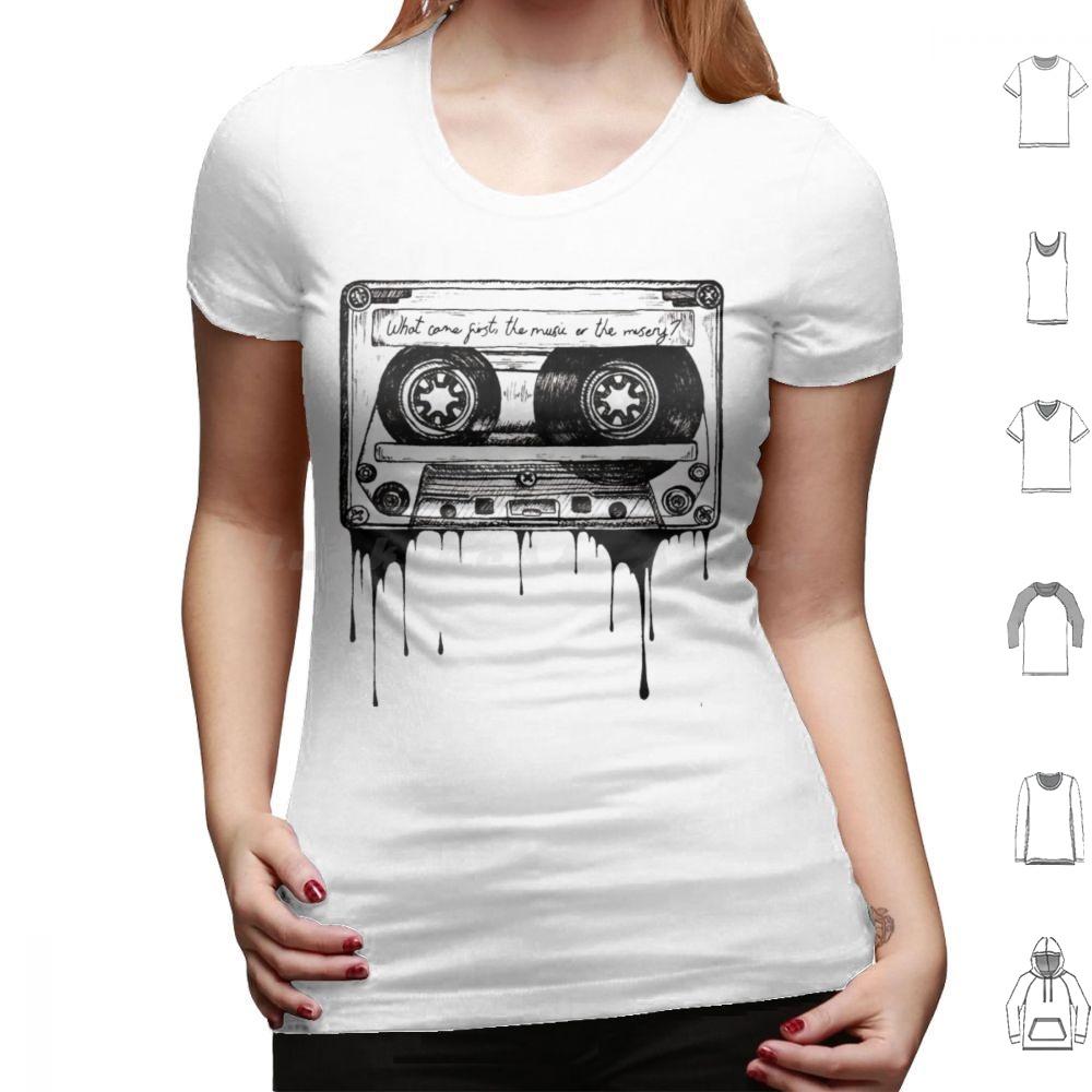 What Came First The Music Or The Misery High Fidelity Quote T Shirt Big Size 100 Cotton High Fidelity Movie Quotes Quotes
