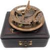 Brass  Copper Sundial Compass  A Unique Gift of Elegance with Sundial Clock, Ship Replica Watch