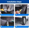 Car Front Rear Tire Mud Flaps For GWM ORA 5 2026 2027 Original Design Fender Splash Guards Board Protector Accessories