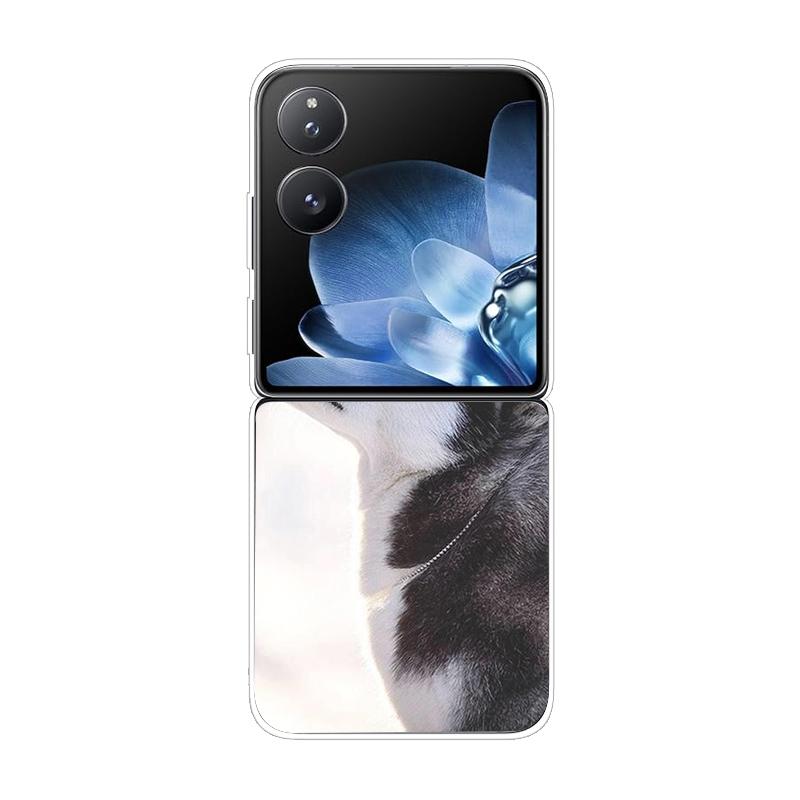 Твердая ПК-накладка для Xiaomi Mix Flip Противоударный чехол для телефона для Mi Mix Flip 5G Ультратонкая задняя прозрачная накладка MixFlip Чехол Coque Funda