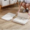 Folding Clothes Storage Boxes with Lid Wardrobe Living Room Clothing Toy Sundries Storage Box Home Drawer Organizer