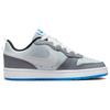 Nike Court Borough Low 2 SE GS Pure Platinum Photo Blue Детские кроссовки Серо-белый Холодно-серый BQ5448-019