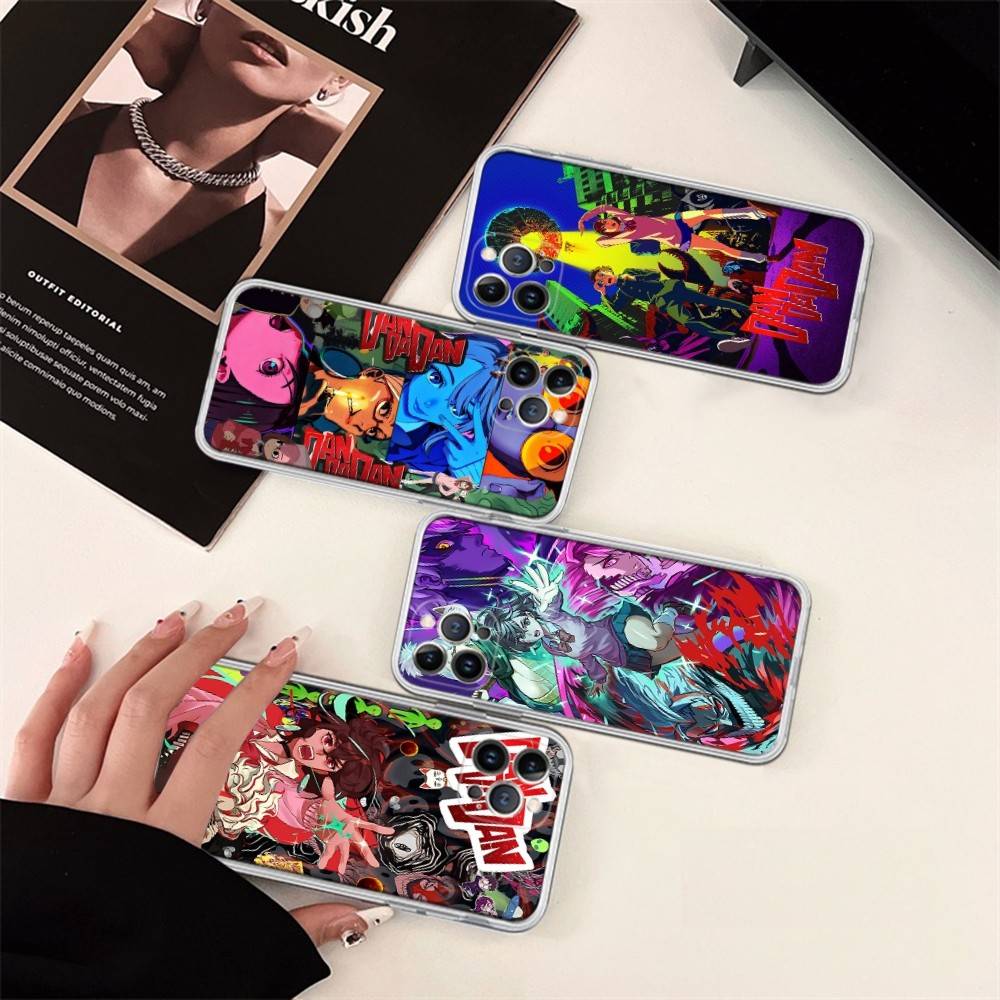 Аниме DandadanS Горячий Новый Прозрачный ТПУ Чехол Для Телефона Для IPhone 17 11 12 13 14 15 16 Pro Max 16 Plus Чехол