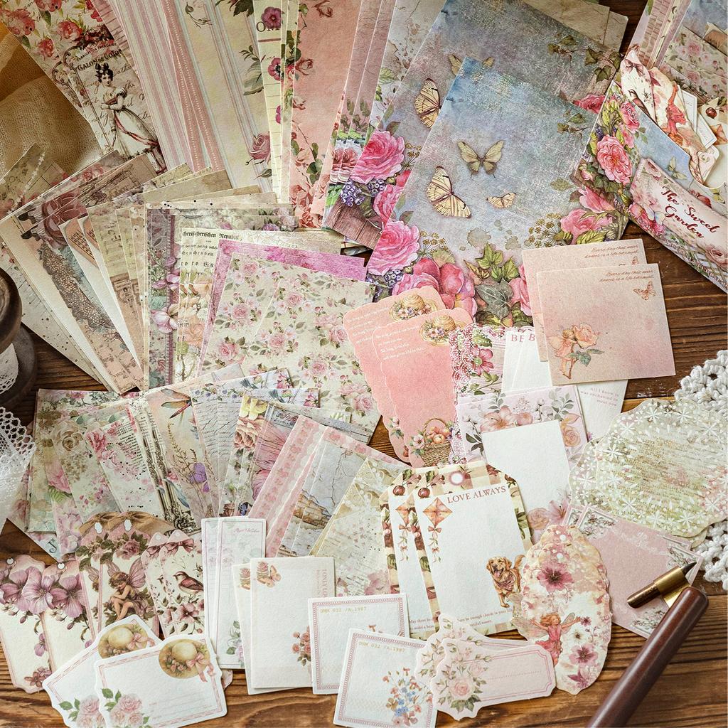 Садовое Почтовое Отделение Коллекция Бумажный Материал Руководство для Поделок Коллаж Журнал Блокнот Скрапбукинг Конверт