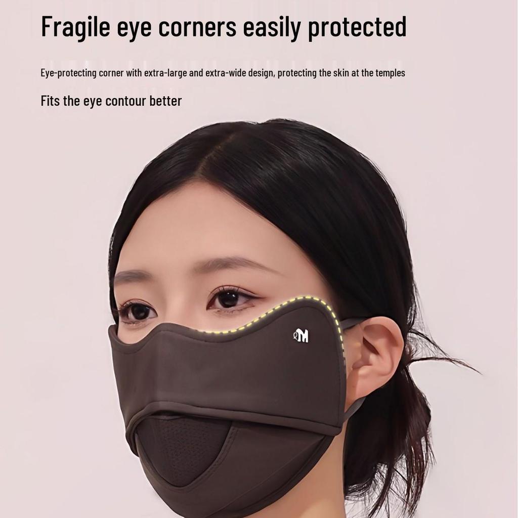 Women's Cycling Mask: Windproof, Coldproof, Breathable, Warm, and Anti-Freeze for Autumn and Winter.