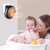 Mini Warm Air Blower Portable Hot Air Fan Household Electric Heater Wall Mounted Safety Winter Heater Remotely Controlled