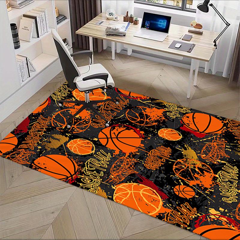 Office Carpet Basketball Theme Design, Sofa Rug, Chair Mat Protection