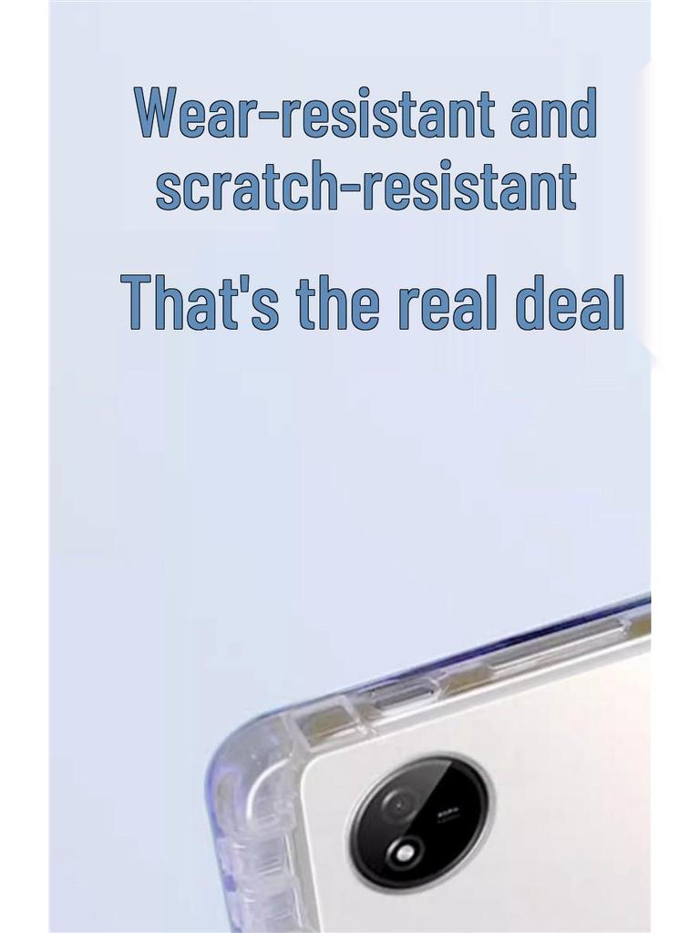 Магнитный чехол-трифолд для OppoPad3 Pro со слотом для стилуса - Полная силиконовая обертка, Защита от падений