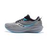 Triumph 21 Lace-Up Durable Waterproof Breathable Low-Top Training City Commuting Running Shoes Men Sneaker Gray Black S20881-20