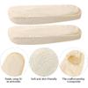 2 PCS Universal Replacement Car Front Seat Armrest Covers, Soft Elastic Breathable Fabric, Easy Installation, Protects from Scratches and Stains,