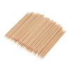 100PCS Nail Art Wood Sticks Wooden Cuticle Remover Pusher Manicure Pedicure Tool Disposable