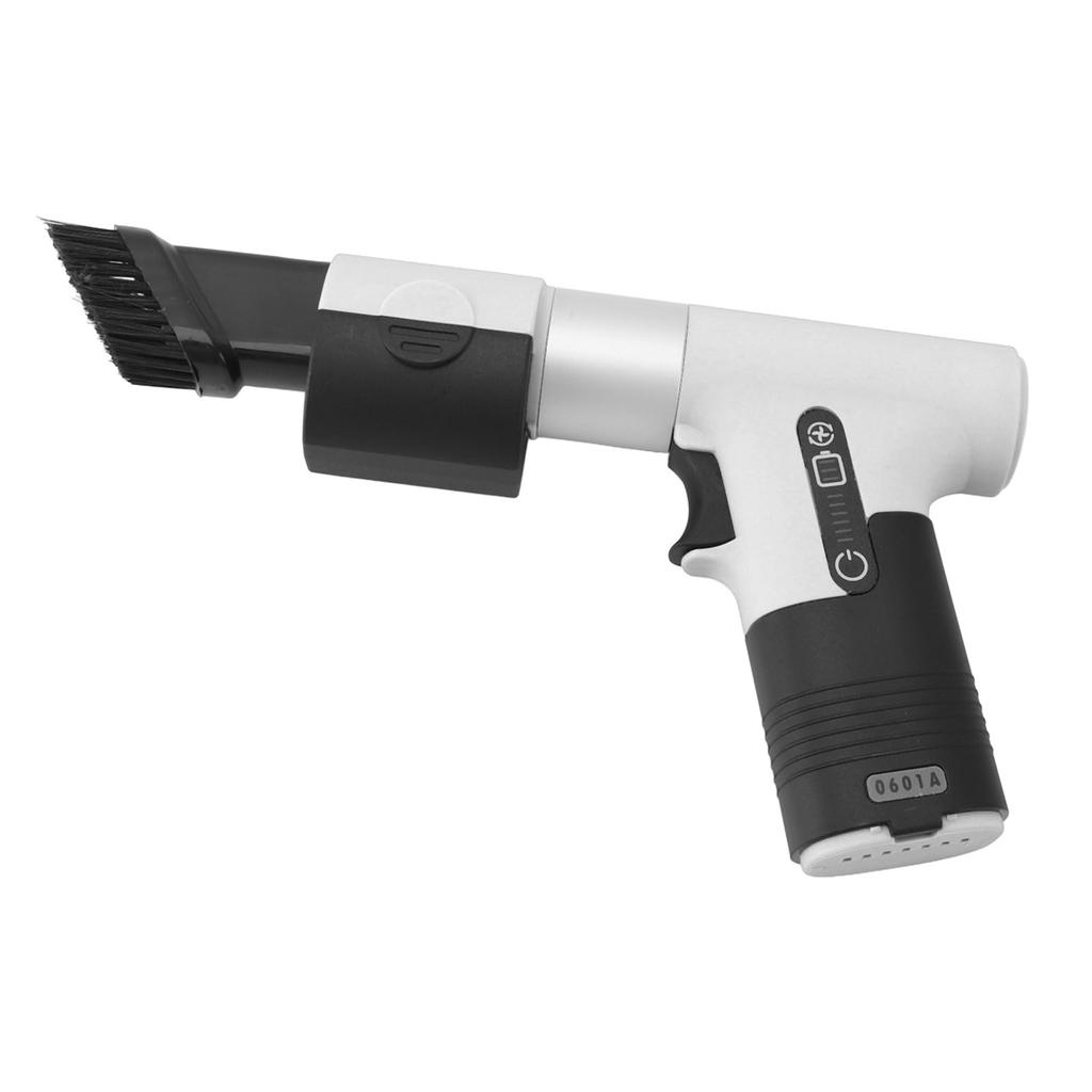 Electric Air Duster Blowing Suctioning Dual Purpose 120000 RPM 3000mAh 3 Gear Adjustable with 2