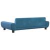 Children s Sofa Blue 100x54x33 cm Velvet