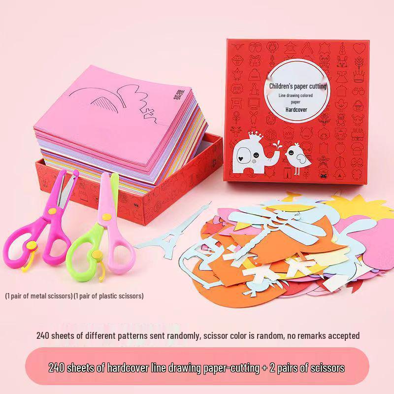 Kindergarten Origami Kit: Paper Craft Set for Ages 3-8