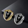 XTL2  1PCS 3D Metal Shield Emblem Car Side Fender Body Trunk Badge Sticker For Tesla Model 3 ModelS Model X Model Y Invader WYE Bonina