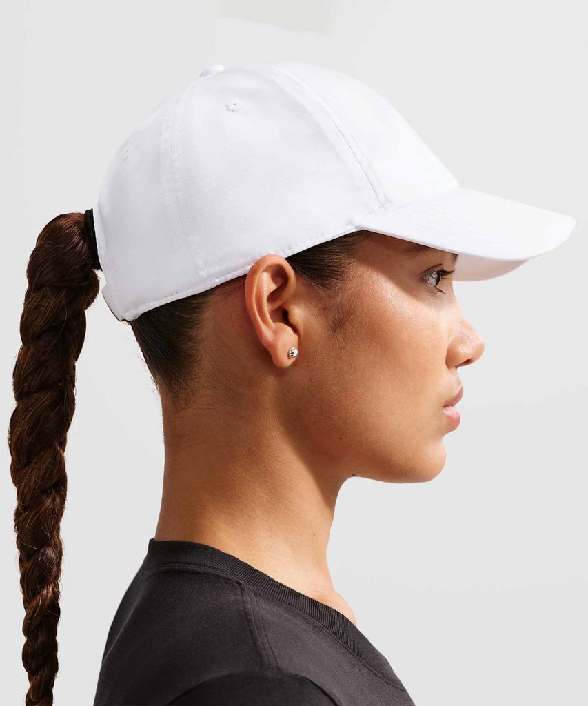 Nike Кепка Dri-Fit Club без структуры с металлическим Swoosh - Белый:Металлический Золотой / Fb5372-101