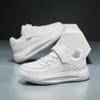Children's White Shoes Leather Waterproof Boys and Girls Sneakers