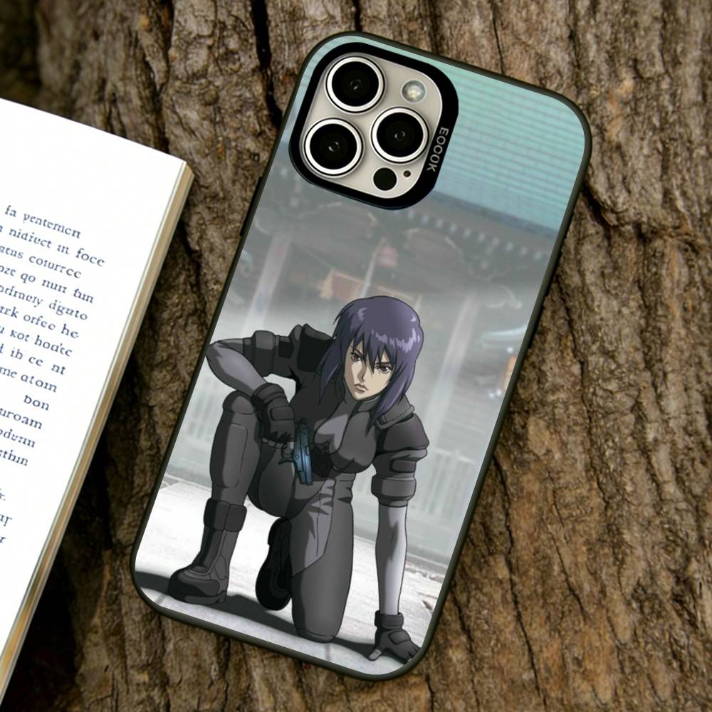 Ghost in the Shell Phone Case For iPhone 17,16,15,14,13,12,11 Plus,Pro Max,XS,Colorful Silver Phone case Funda Cover