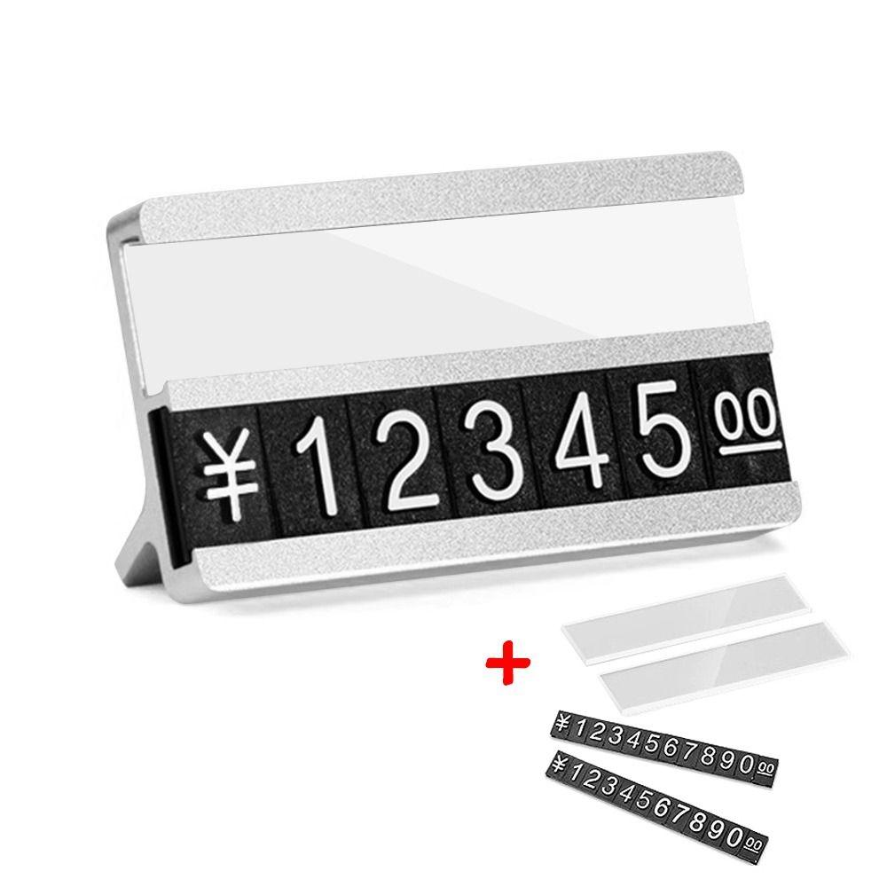 Metal Price Tag DIY Display Tag Simple Display Tag Rack  Jewelry