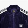Needles Men Velour Rib CollAr TrAck JAcket A nAvy Rw323