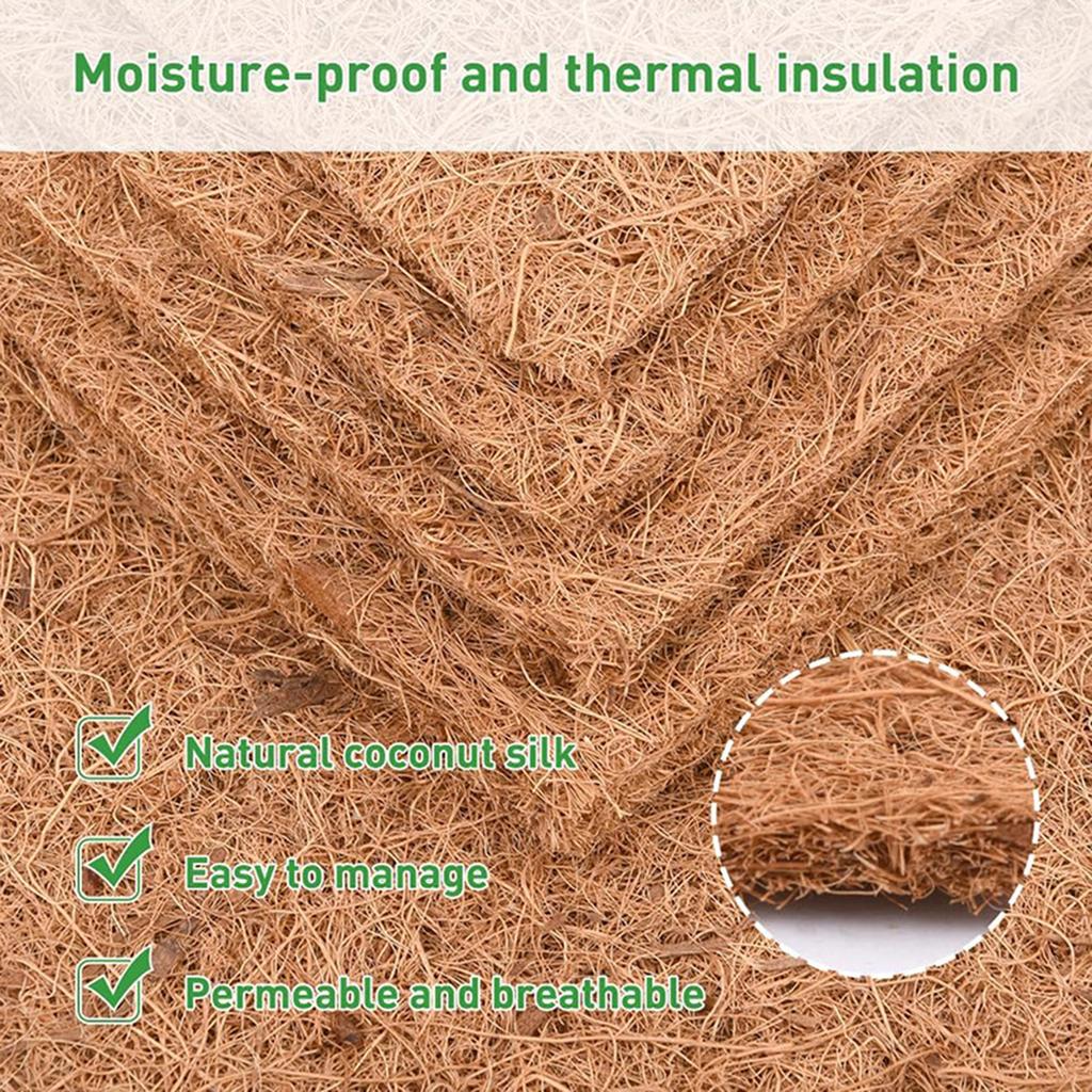 6pcs/10pcs Cutable Chicken Nesting Pads for Laying Eggs Nesting Pads for Chicken Coops Nesting Liners Easily To Clean
