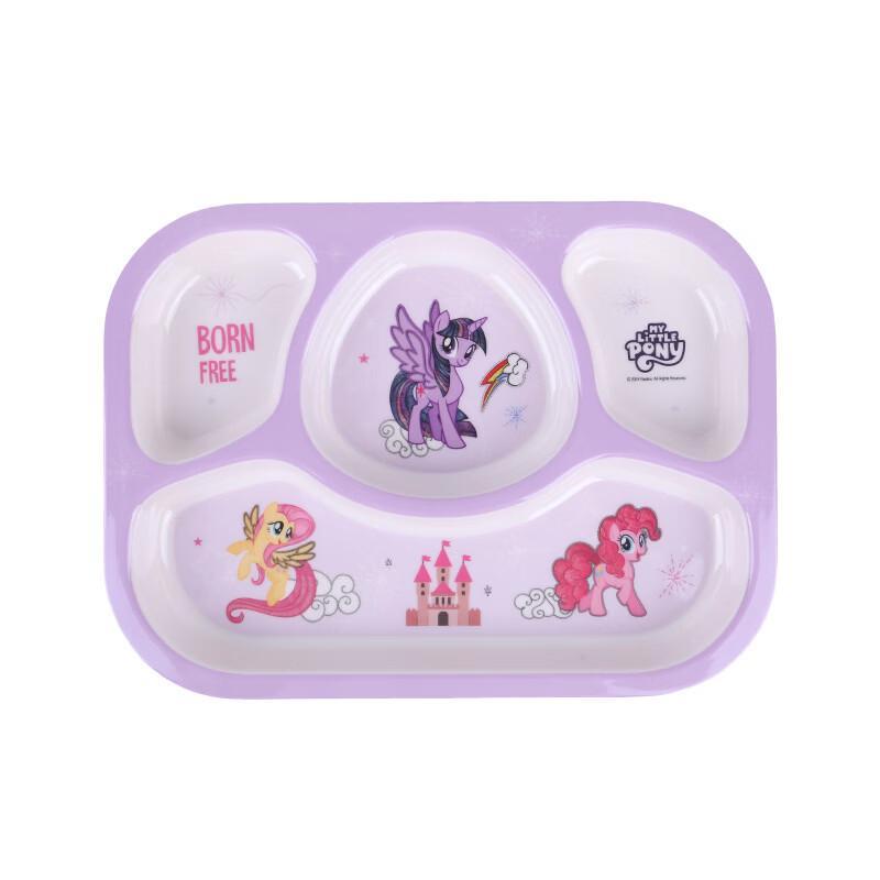 My Little Pony Melamine Divided Plate