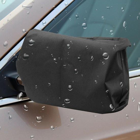 1 пара автомобильных зеркал заднего вида, водонепроницаемая ткань Оксфорд, регулируемый шнурок, защита от снега и солнца, пыли, авто, внедорожник, боковое крыло, защита для зеркала