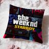 T-Певец The Weeknd Наволочка Премиум Комфорт Двусторонняя Наволочка - Дизайн Два в Одном для Любой Комнаты и Салона Автомобиля