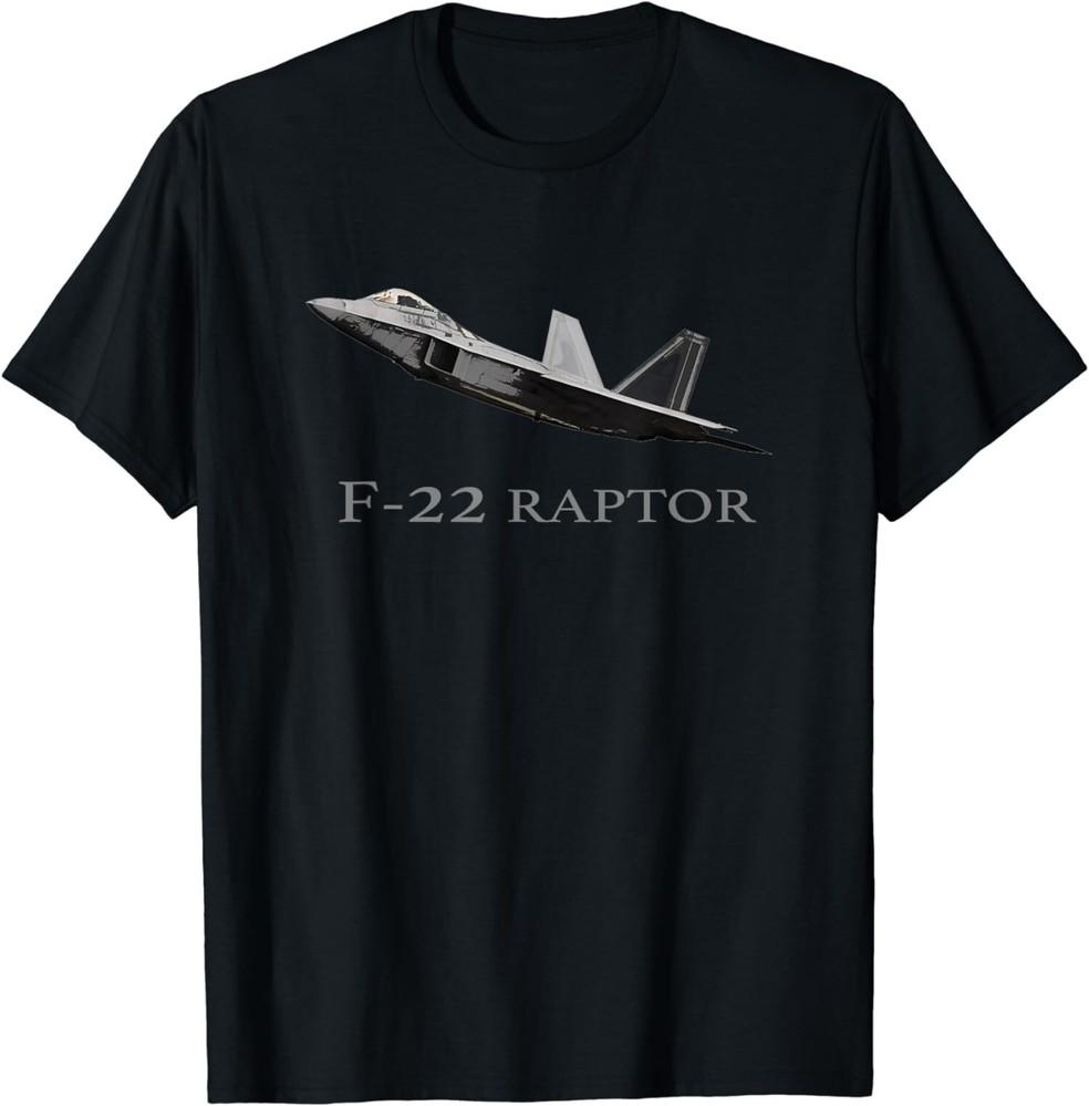 Новый лимитированный истребитель F 22 Raptor, футболка с пилотом