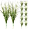 12 Pcs Artificial Shrub Plants Simulation Prop Decor Grass Decoration Home Fake Outdoor Lifelike