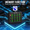 8/12 Control Panel Multi-Function Electronic Relay RGB Switch Panel For Truck ATV UTV Car Boat 960W (12V) 1920W (24V) Switches4