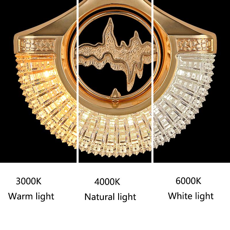 Скандинавские светодиодные подвесные светильники Хрустальная серия Люстра Модная люминария Для освещения спальни, ресторана Домашний декор Лампа Люстра Искусство