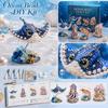 Набор для рукоделия из бусин DIY Набор для декора с морскими животными и морскими обитателями для домашнего украшения