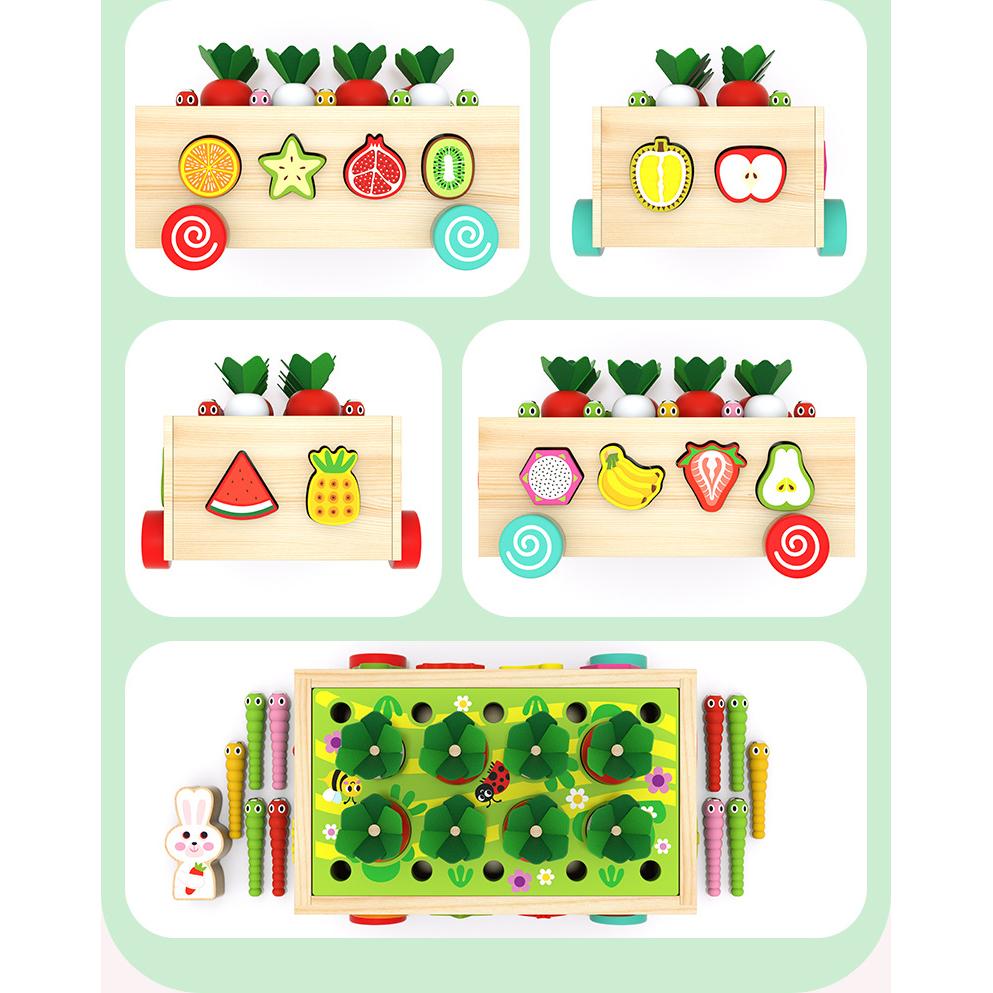 Деревянные развивающие игрушки Монтессори для малышей для мальчиков и девочек в возрасте от 1 до 2 лет, игрушки для сортировки фигур, подарки, деревянные игры для дошкольников, развивающие мелкую моторику