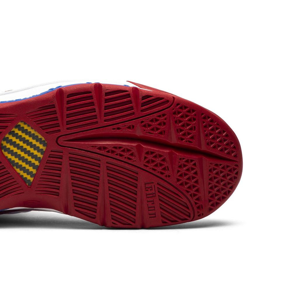 Nike Zoom LeBron 3 'SuperBron' (Unisex) White / Varsity Maize-Varsity Red Basketball Shoes AO2434 100