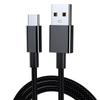 1 м плетеный нейлоновый USB-C Android сверхбыстрое зарядное устройство, совместимое с Apple