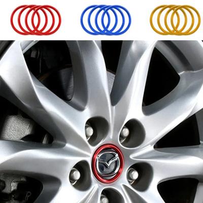 4 шт./лот, наклейка на крышку ступицы колеса для Mazda 6 Atenza CX-4 CX-5 Mazda 3 Axela, аксессуары для ремонта автомобиля, Стайлинг