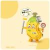 Creative Nanobrick Cartoon Fruit Micro Diamond Block Avocado Peach Orange Banana Building Brick Educational Toy For Kids Gifts