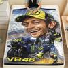 Anthony Vr46 Graffiti Helmet Blanket Sofa Blanket Camping Trip Sheet Christmas Gifts Bedroom